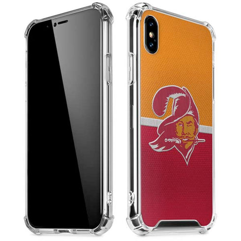 NFL Tampa Bay Buccaneers Vintage iPhone XS Max Clear Case